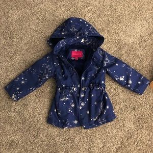 Space unicorn rain jacket